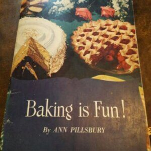 Vintage 1948, Baking Is Fun Cookbook